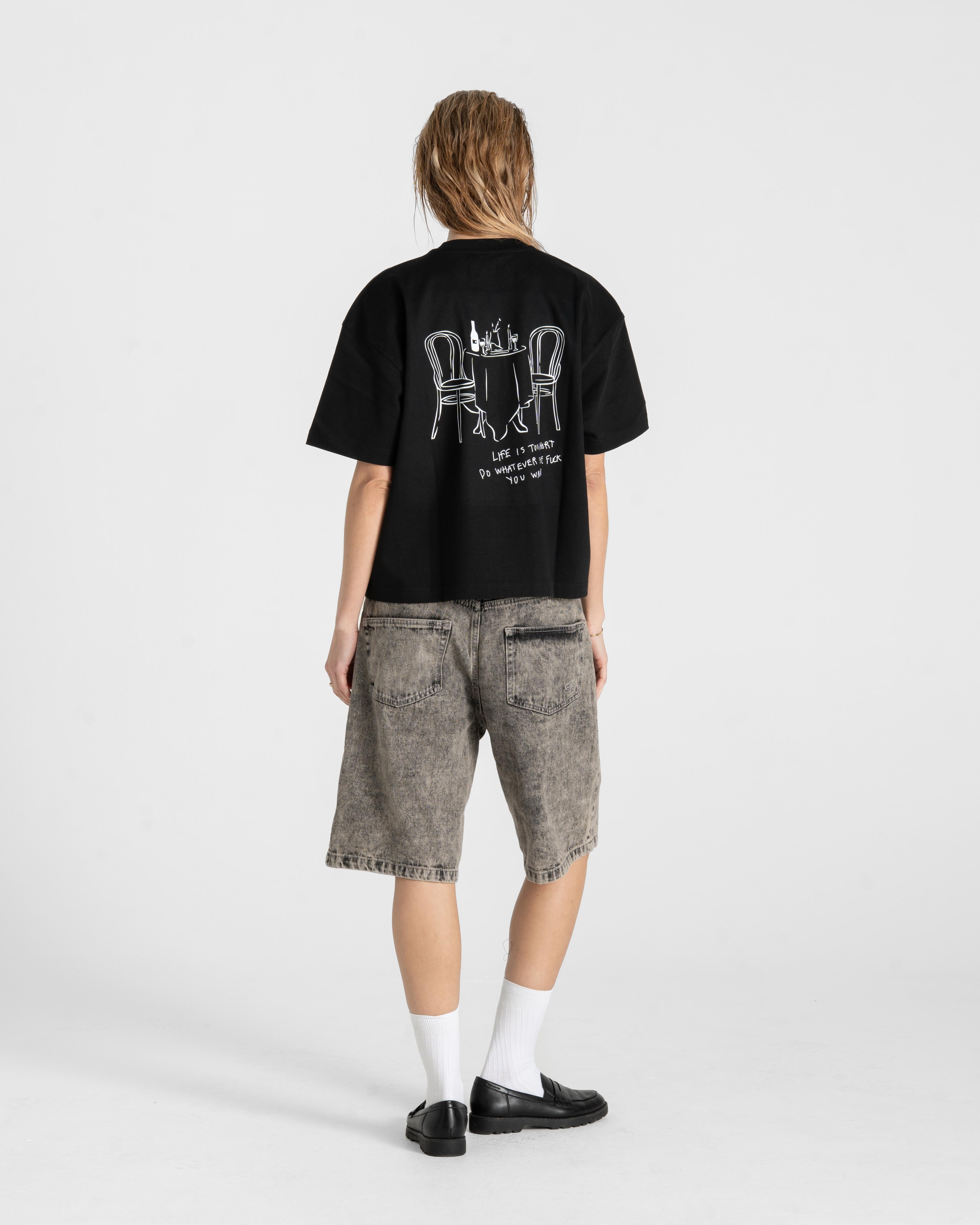 Jorts Washed Gray